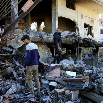 Lebanon bak Gaza! Bangunan Hancur Berantakan Dibombardir Israel