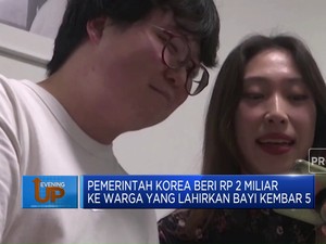Video: Pemerintah Korea Beri Rp 2 M ke Orangtua Bayi Kembar 5