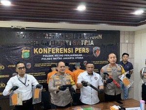 Begal Ditangkap di PIK Lukai Sekuriti dan Warga, 6 Orang Luka Bacok