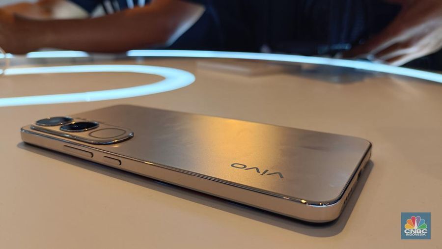 Vivo V40 lite. (CNBC Indonesia/Novina)