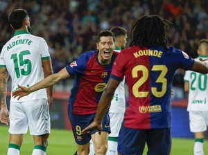 Barcelona Vs Getafe: Lewandowski Menangkan Barca