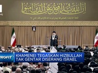 Video: Khamenei Tegaskan Hizbullah Tak Gentar Diserang Israel