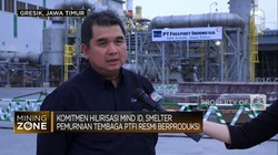 Video: Smelter Pemurnian Tembaga MIND ID Siap Berproduksi