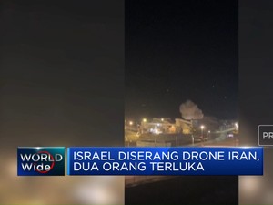 Video: Israel Diserang Drone Iran, 2 Orang Terluka