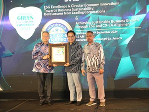 Tjiwi Kimia Raih Penghargaan Indonesia Green and Sustainable Companies