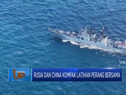 Video: Rusia dan China Kompak Latihan Perang Bersama di Pasifik Barat