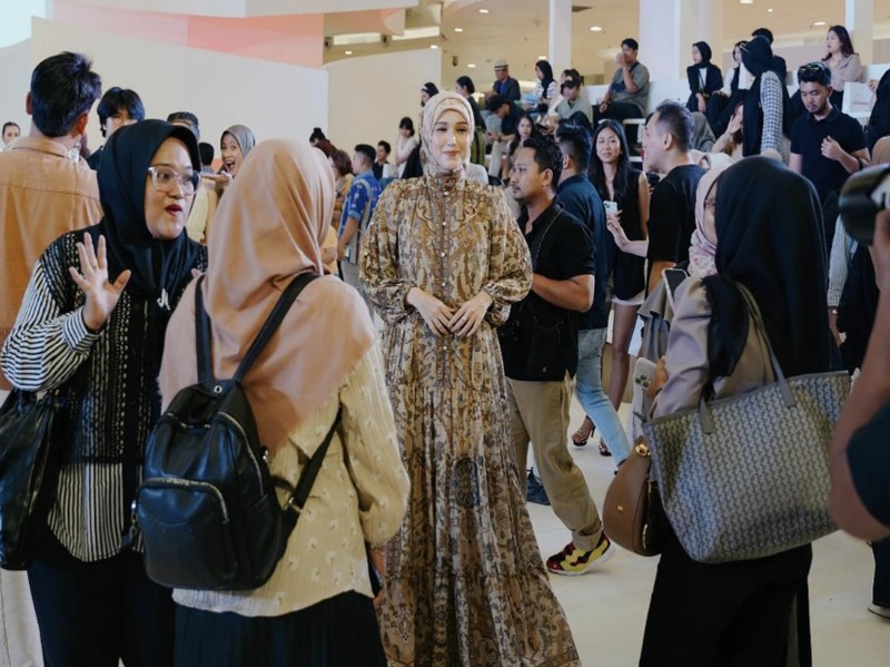 Sparks Fashion Academy di Main Atrium Senayan City Mall, Sabtu (21/9/2024). (Istimewa)
