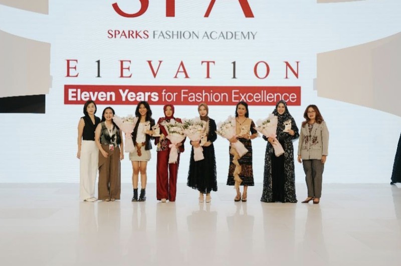 Sparks Fashion Academy di Main Atrium Senayan City Mall, Sabtu (21/9/2024). (Istimewa)