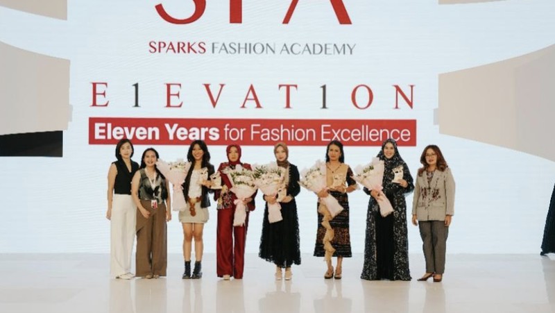 Sparks Fashion Academy di Main Atrium Senayan City Mall, Sabtu (21/9/2024). (Istimewa)