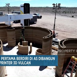 Video: Hotel 3D Pertama Berdiri di AS Dibangun dengan Printer Vulcan