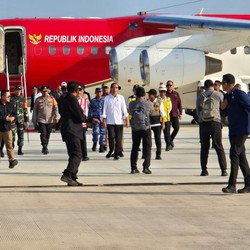 PT PP Sukses Fasilitasi Pendaratan Jokowi di IKN