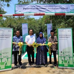 MAMI Salurkan Dana Purifikasi Reksa Dana untuk Renovasi Jembatan