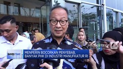 Video : Menperin Bocorkan Penyebab PHK di Industri Manufaktur RI