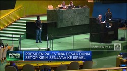 Video: Presiden Palestina Desak Dunia Stop Kirim Senjata ke Israel