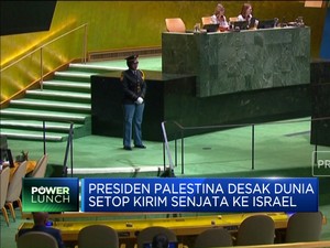 Video: Presiden Palestina Desak Dunia Stop Kirim Senjata ke Israel