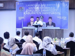Launching SI-EMAS, Sekda Harap Smart City Terwujud di Banyuasin