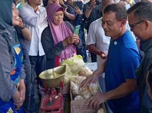 Ahmad Luthfi Dorong Pasar Gedhe Klaten Jadi Pusat Jajanan Khas