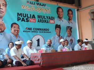 Kampanye di Tabanan, De Gadjah Janjikan Sekolah Gratis