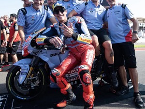 Marquez Bahagia Finis Ketiga di Sprint Race MotoGP Mandalika 2024