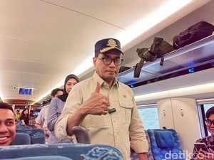 Menhub Jajal-Evaluasi Lagi Kereta Cepat, Ini Hasilnya