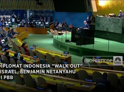 Video: Momen Diplomat RI "Walk Out" Saat Netanyahu  Pidato di PBB