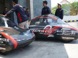Kenalkan Mobil Baru, ITS Optimistis Juara Kontes Mobil Hemat Energi 2024