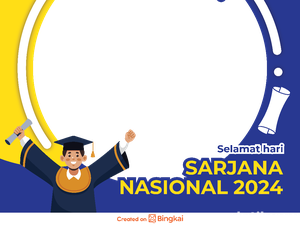 10 Twibbon Hari Sarjana Nasional 2024, Bagikan di Media Sosialmu