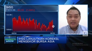 Video: Anjlok Lebih Dari 1%, IHSG Melemah ke Level 7.500-an