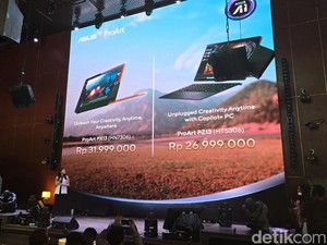 Spesifikasi dan Harga Laptop Asus ProART PZ13 dan PX13