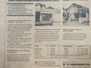 Video: Melihat Brosur Rumah Tahun 80-an