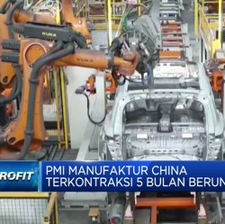 Video: PMI Manufaktur China Terkontraksi 5 Bulan Beruntun
