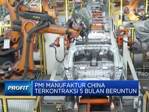 Video: PMI Manufaktur China Terkontraksi 5 Bulan Beruntun