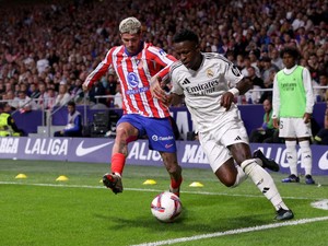 Atletico Madrid Vs Real Madrid Selesai 1-1