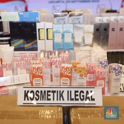 Satgas Impor Ilegal Amankan Kosmetik China-Malaysia, Ini Penampakannya