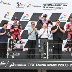 Dihadiri Jokowi, Pertamina Grand Prix of Indonesia Berjalan Sukses