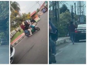 Pria Todongkan Senpi di Bandar Lampung gegara Kepergok Mau Curi Motor Warga