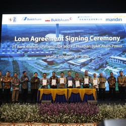 Anak Usaha PTBA Dapat Fasilitas Kredit US$ 1,27 Miliar dari BMRI