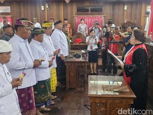 Pimpinan dan Anggota DPRD Klungkung 2024-2029 Dilantik, Berikut Daftarnya