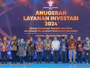 Surabaya Raih Layanan Investasi Terbaik Nasional