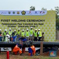 Bahlil Resmikan Awal Konstruksi Pipa Gas Cisem Tahap II Rp 2,7 Triliun