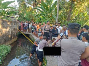 Pria di Buleleng Tewas Mengambang di Sungai, Diduga Terpeleset Saat Mabuk