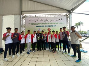 Indonesia Runner-up di Kejuaraan Dunia Wushu Junior 2024