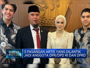 Video: 3 Pasang Artis Anggota DPR, Ahmad Dhani-Mulan Hingga Uya Kuya