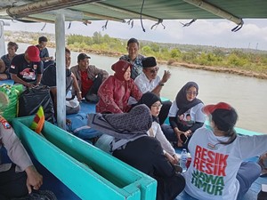 Diundang ke Sampang, Cagub Risma Berikan Solusi Atasi Banjir Tahunan