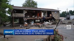 Video: Korban Tewas Akibat Badai Helene di AS Tembus 100 Orang