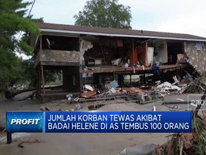 Video: Korban Tewas Akibat Badai Helene di AS Tembus 100 Orang