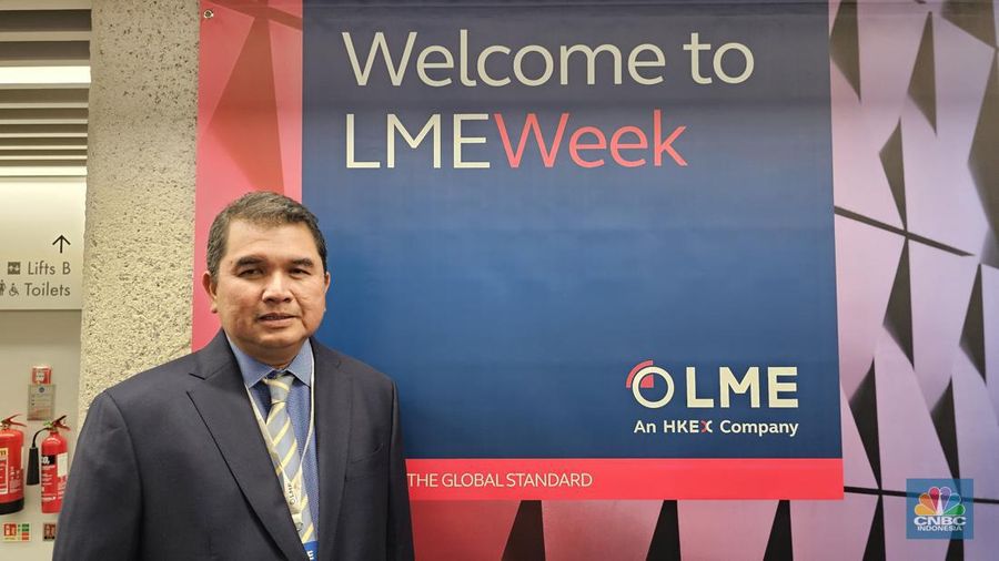 Direktur Utama MIND ID, Hendi Prio Santoso. (CNBC Indonesia/Wahyu Daniel)