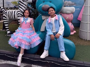 Serunya Etenia Croft Kolaborasi Nyanyi Dangdut Bareng Farel Prayoga