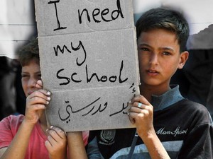 15 Juta Anak di Timur Tengah Tak Bersekolah Gegara Konflik