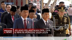 Video: Jokowi & Prabowo Hadiri Pelantikan DPR, DPD & MPR RI 2024-2029